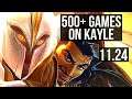 KAYLE vs AKSHAN (TOP) | 500+ games, 3/1/3 | NA Diamond | 11.24