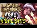 League of Legends: Akali Highlights