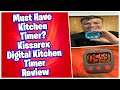 Must Have Kitchen Timer? Kissarex Digital Kitchen Timer Review MumblesVideos