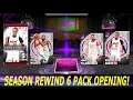 NEW SEASON REWIND 6 PACK OPENING! THESE NEW REWIND PACKS MIGHT BE THE WORST BUT IM STILL RIPPING...
