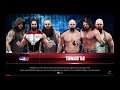 WWE 2K19 Rollins,Ricochet,Strowman VS Styles,Anderson,Gallows Requested 6-Man Tornado Tag Match