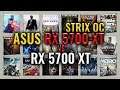 ASUS RX 5700 XT Strix OC vs RX 5700 XT Benchmarks | Gaming Tests Review & Comparison | 59 tests