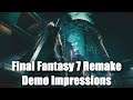 Final Fantasy 7 Remake Demo Impressions - Opening Mission, Soundtrack, Combat