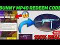 How To Get Bunny Mp40 Skin Free | 100% Working Secret Trick😱