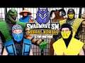 Scorpion & Sub-Zero React to Swagwave's Mortal Kombat Scorpion vs Reptile vs Raiden vs Motaro
