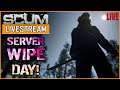 SCUM! We Wiped the Community Server - Starting from Scratch! Livestream