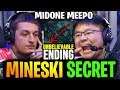 SECRET vs MINESKI [Game 1] MIDONE MEEPO UNBELIEVABLE ENDING Megacreep TI9 Dota 2