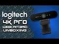 Unboxing Logitech 4K Pro Webcam BRIO