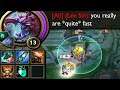 Cho'gath Jungle but I am very fast and I come out of the jungle fast and press R on you and eat you