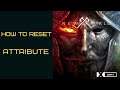 How to reset attribute | New World | Justin X
