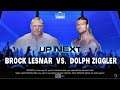 [WWE 2K19] Brock Lesnar '21 vs. Dolph Ziggler '21