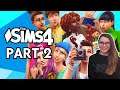 Building my First House! The Sims 4 Let's Play Part 2