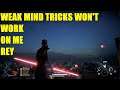 Darth Maul absolutely destroys mind tricking Rey! - Star Wars Battlefront 2