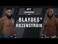 EA UFC 4 - Curtis Blaydes vs. Jairzinho Rozenstruik UFC 266 Prediction