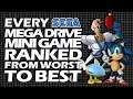 Every Sega Mega Drive/Genesis Mini Game Ranked From WORST To BEST