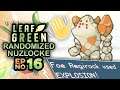 IT DEFINITELY DOESN'T HAVE EXPLOSION 💥🤯 • Pokemon Leaf Green Randomizer Nuzlocke • 16
