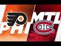 NHL 20 PS4. 2019-2020 REGULAR SEASON 01.16.2020: Montreal CANADIENS VS Philadelphia FLYERS !
