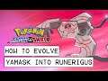 Pokemon Sword & Shield How To Evolve Yamask Into Runerigus (How To Get Runerigus)