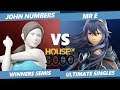 Smash Ultimate Tournament - Mr E (Lucina) Vs. John Numbers (Wii Fit) SSBU Xeno 185 Winners Semis