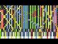 Synthesia: Ronron e Rairairai! - 167,000 notes | Black MIDI ~ MBMS