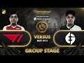 T1 vs EG Game 1 (BO2) | The International 10 Groupstage