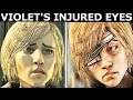 Violet's Injured Eyes - The Walking Dead Final Season 4 Episode 4: Take Us Back