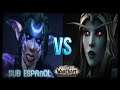 World Of Warcraft : Tyrande vs Sylvanas  La Batalla por Anderweald Cinematica Sub Español