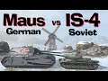 WOT Blitz Face Off || Maus vs IS-4