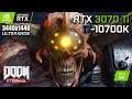 DOOM Eternal - RTX 3070 Ti & i7-10700K | Max Settings 3440x1440 (RTX On)