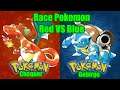 RACE Pokemon Ao vivo - Gebirge VS Chequer - Pokemon Blue Vs Red