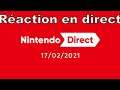 Réaction en direct | Nintendo Direct 17/02/2021