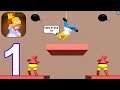 Save the Dude! - Rope Puzzle Game - Gameplay Part 1 All Levels 1-40 (Android, iOS)