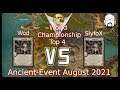 World Championship Event 2021 - Top 4 - Wod vs SlyfoX | Warlord: Saga of the Storm CCG
