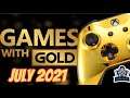 Xbox July 2021 Games with Gold