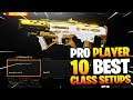 10 BEST "PRO PLAYER" CLASS SETUPS! (NEW UPDATE) - COD BO4