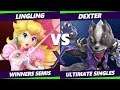 Smash Ultimate Tournament - LingLing (Peach) Vs. Dexter (Wolf) - S@X 309 SSBU Winners Semis