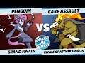 SNS5 RoA - Penguin (Absa) Vs. CakeAssault (Forsburn) Rivals of Aether Grand Finals