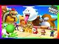 Super Mario Party Minigames #435 Monty mole vs Yoshi vs Boo vs Bowser