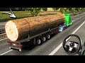 VIAGEM DE CAMINHÃO com um TRONCO GIGANTE!!! - Euro Truck Simulator 2 + G27