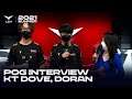 Dove, Doran 인터뷰 | 프레딧 vs. KT | 07.02 | 2021 LCK 서머 스플릿