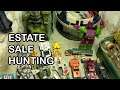 Finding Vintage Toys at an Estate Sale! - Live Toy Hunting