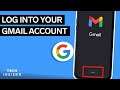 How To Log Into Your Gmail Account