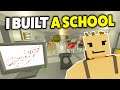 I BUILT A SCHOOL IN UNTURNED - Unturned School Roleplay (Teaching People How To Eat People!)