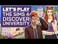 Lets Play The Sims 4 Discover University | Discover University Impressions