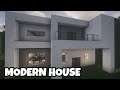 Modern House Tutorial in Minecraft