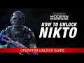 Modern Warfare : How to Unlock Nikto (Call of Duty MW - Season 1 Battle Pass Operator)