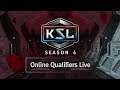 Online Qualifiers - 1 of 3 - KSL Season 4 - StarCraft: Remastered