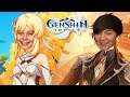 Seeing Liyue for the FIRST TIME! | Genshin Impact Co-op Stream w/ Lindsay & Carson!