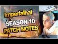 TSM Imperialhal talked about the Season 10 Patch Notes ( apex legends ) ( Imperialhal )