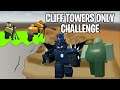 Using Cliff Towers Only! | Tower Defense Simulator | ROBLOX